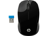 Mouse HP 200 Inalámbrico Óptico – Negro – X6W31AA#ABL