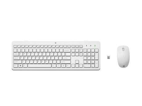 HP 230 Wireless Keyboard and Mouse Combo – Blanco