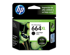 Cartucho de Tinta Negra – HP 664XL – Original – F6V31AL