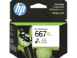 Cartucho de Tinta Tricolor – HP 667XL Advantage – Original – 3YM80AL