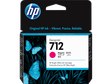 Cartucho de Tinta Magenta – HP 712 DesignJet – Original – 29 ml – 3ED68A