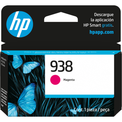 Cartucho de Tinta Magenta – HP 938 – Original – 4S6X6PL