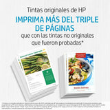 Tintas originales de HP imprima más del triple de páginas que con tintas no originales