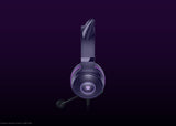 Headset gaming – Razer Kraken Kitty V2 Gengar Edition – Chroma RGB – Micrófono cardioide – Sonido envolvente – USB