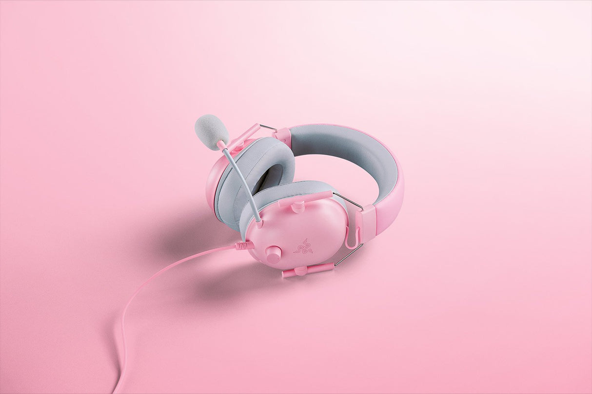 Audífonos para juegos esports Razer BlackShark V2 X Rosa