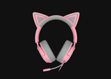 Headset gaming – Razer Kraken Kitty V3 X Quartz – Chroma RGB – Micrófono cardioide – Sonido envolvente – USB