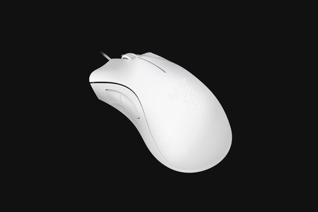 Ratón Razer DeathAdder Essential Blanco – Ergonómico / Óptico / Cableado – RZ01-03850200-R3U1