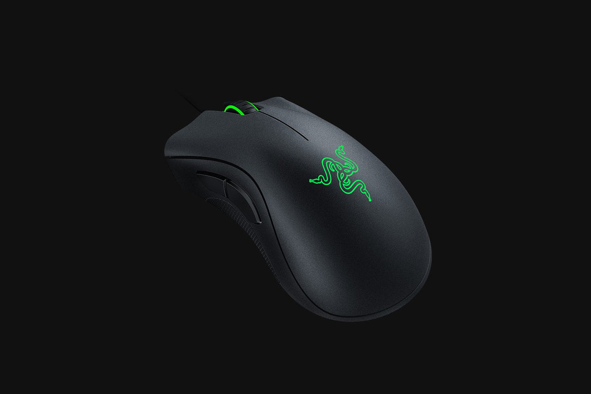 Ratón Ergonómico Diestro Óptico Cableado Razer DeathAdder Essential Negro – 5 Botones USB