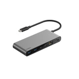 Hub USB‑C – Belkin 8 Puertos – 2.5Gb Ethernet – 100W Power Delivery – 4K@60Hz – Space Gray (INC024fqSGY)