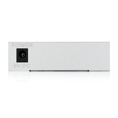 Switch ZyXEL GS105B v5 – 5 puertos – Gigabit – QoS – Fanless – Metal Housing – Plug & Play