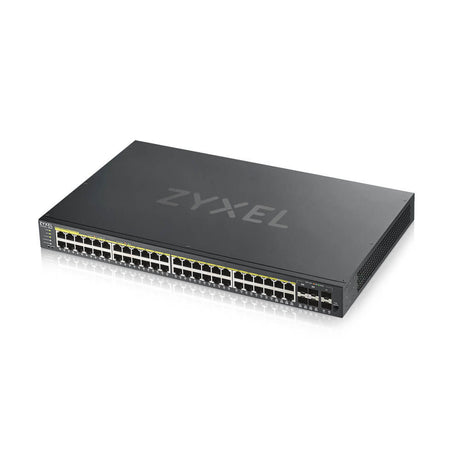 Switch ZyXEL GS1920-48HPv2 – 48 puertos PoE+ / 4 SFP combo + 2 SFP