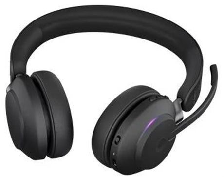 Auricular Bluetooth MS Estéreo con Aislamiento de Ruido Jabra Evolve2 65 26599-999-999 USB-A Negro