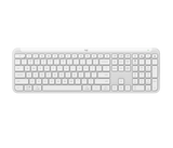 Teclado Inalámbrico Delgado Español Logitech Signature Slim K950 Blanco Hueso