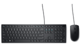 Set teclado y mouse alámbrico USB – Dell KM300C – QWERTY Inglés – Negro