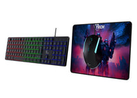 Kit de Teclado y Mouse Xtech XTK‑535S – Alámbrico – USB – Español – Negro