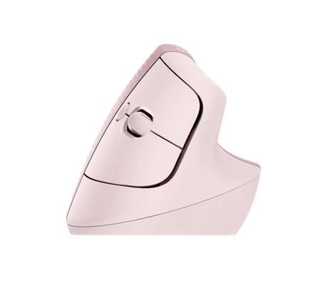 Ratón Vertical Ergonómico Inalámbrico Logitech Lift – Rosado (910-006472)
