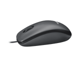 Ratón Óptico Cableado Ambidextro Logitech M100 Negro