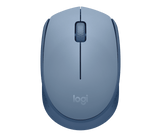 Ratón Inalámbrico Ambidextro Logitech M170 Azul/Gris