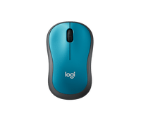 Ratón Inalámbrico Ambidextro Logitech M185 Azul – 910-003636