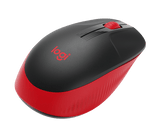 Mouse Óptico Inalámbrico Logitech M190 – 3 Botones Rojo (910-005904)
