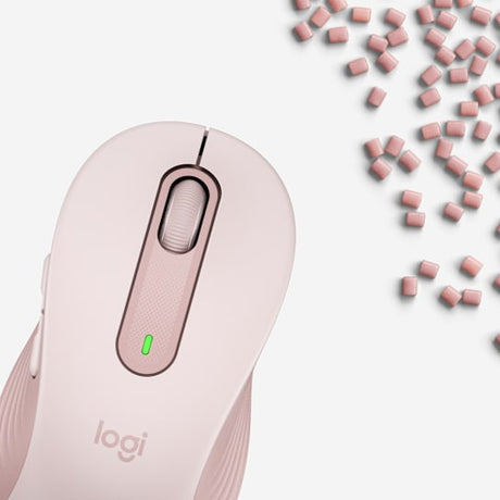 Ratón Inalámbrico Logitech Signature M650 – Rosado (910-006251)