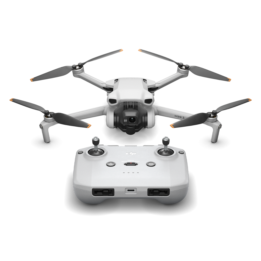 DJI Mini 3 (GL) – Drone Compacto – 4K HDR – Ultraligero <249 g – Control Remoto Estándar