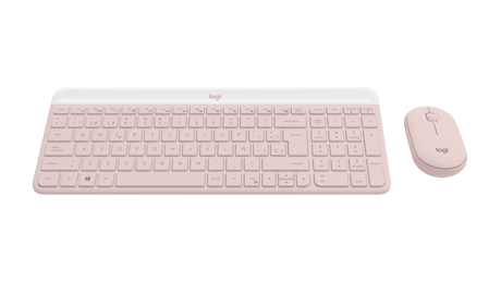 Set Teclado y Mouse Inalámbrico Logitech MK470 – Español Rosado (920-011312)