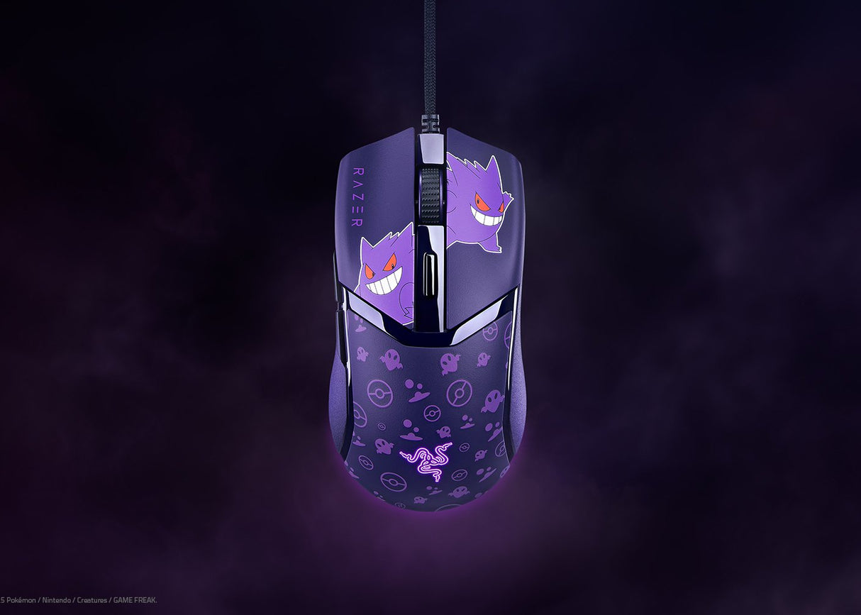Mouse gaming – Razer Cobra Gengar Edition – Chroma RGB – 8500 DPI – Diseño exclusivo Pokémon