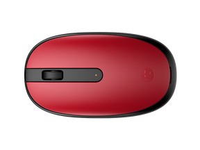 Mouse inalámbrico – HP 240 – Bluetooth 5.1 – 1600 DPI – Diseño ambidiestro – Color Rojo (43N05AA)