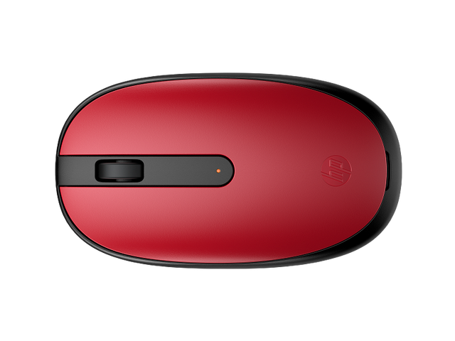Mouse inalámbrico – HP 240 – Bluetooth 5.1 – 1600 DPI – Diseño ambidiestro – Color Rojo (43N05AA)