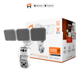 Cámara Inteligente Wi‑Fi® de Doble Lente con Reflector – NHC‑FP50DL