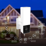 Cámara 2K con Luz Nexxt Solutions Connectivity