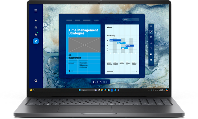 Notebook Dell Pro 16" DC16250 – Intel Core Ultra 7 – 16GB DDR5 – 512GB SSD – Windows 11 Pro