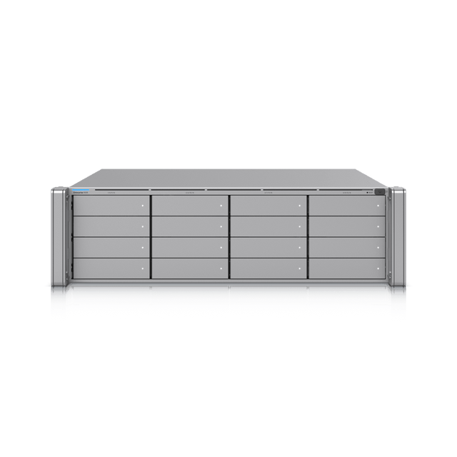 NVR – Ubiquiti UniFi Enterprise ENVR – 3U Rack – 16 bahías HDD/SSD – Hasta 70 cámaras 4K / 210 cámaras Full HD – Redundancia – 10GbE (ENVR)  