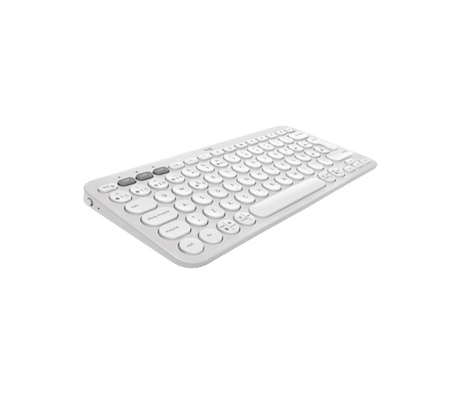 Teclado Inalámbrico Logitech Pebble Keys 2 K380s – Blanco (920-011784)