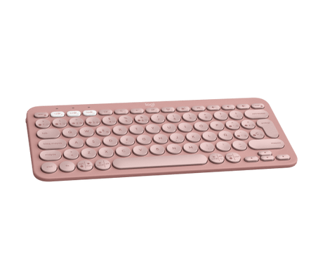Teclado Inalámbrico Logitech Pebble Keys 2 K380s – Rosado (920-011785)
