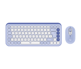 Logitech Pop Icon Combo – Teclado + Mouse / Español LATAM / Lilac