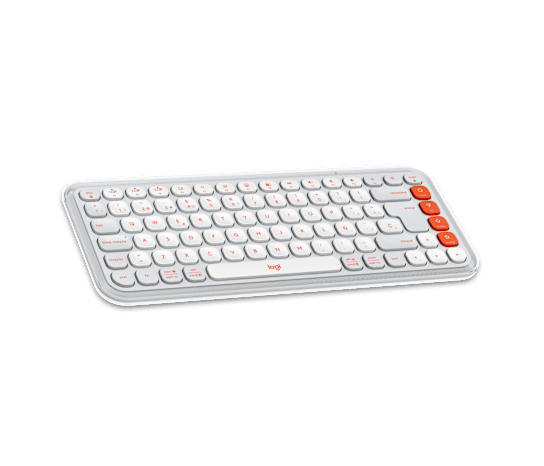 Logitech Pop Icon Combo – Teclado + Mouse / Español LATAM / Off White