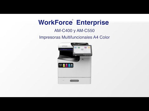 Impresora Multifuncional Epson WorkForce Enterprise AM-C550 – Color / Alta Productividad (C11CJ92201)