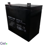 Batería SPTLINE 12V 55Ah – Gel Sellada – Ciclo Profundo – 229×138×208 mm