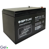 Batería SPTLINE 12V 12Ah Gel – BAT12V12AH