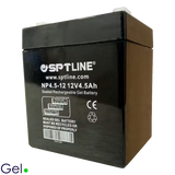 Batería de Gel SPTLINE 12V 4.5Ah – BAT12V4.5AH