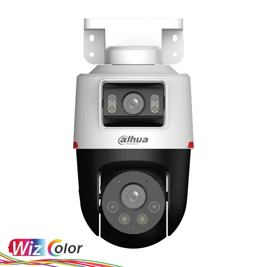 Cámara Dahua DH‑IPC‑PTS2249BP‑E2‑PV‑LED‑PRO – 2MP – PT – Seguimiento Automático – Luz LED Blanca – Color 24/7 – Smart Dual Light – Audio Bidireccional – Exterior