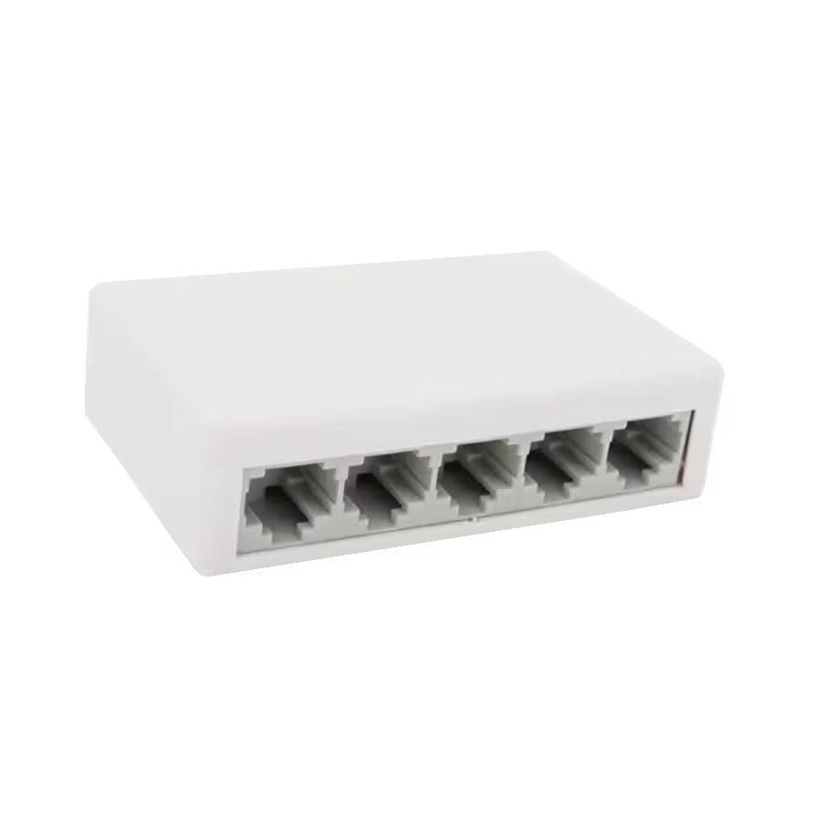 Switch SPTLINE SP‑5PORT – 5 Puertos – 10/100 Mbps
