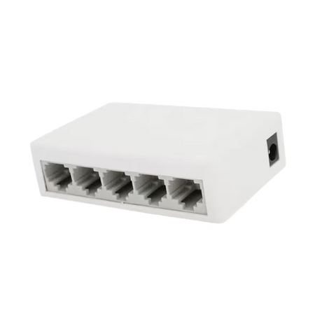 Switch SPTLINE SP‑5PORT – 5 Puertos – 10/100 Mbps