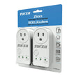 Protector de Voltaje Zion 2‑Pack – Forza – 900J / 1800W – 120V