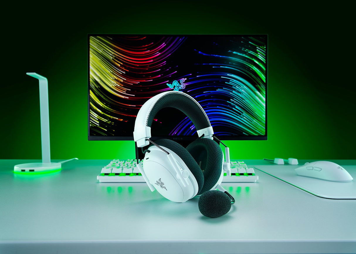 Audífonos Gamer Inalámbricos – Razer BlackShark V3 Pro – Esports – ANC + THX Spatial Audio – Blancos