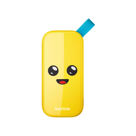 Disco Duro Externo SanDisk SSD – Peely Edition 2TB, SDSSDE30-2T00-G25F