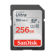 Tarjeta de Memoria SDXC 256GB SanDisk Ultra UHS‑I – U1/Class10 – SDSDUNC‑256G‑GN6IN  