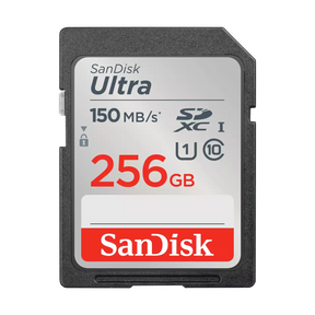Tarjeta de Memoria SDXC 256GB SanDisk Ultra UHS‑I – U1/Class10 – SDSDUNC‑256G‑GN6IN  